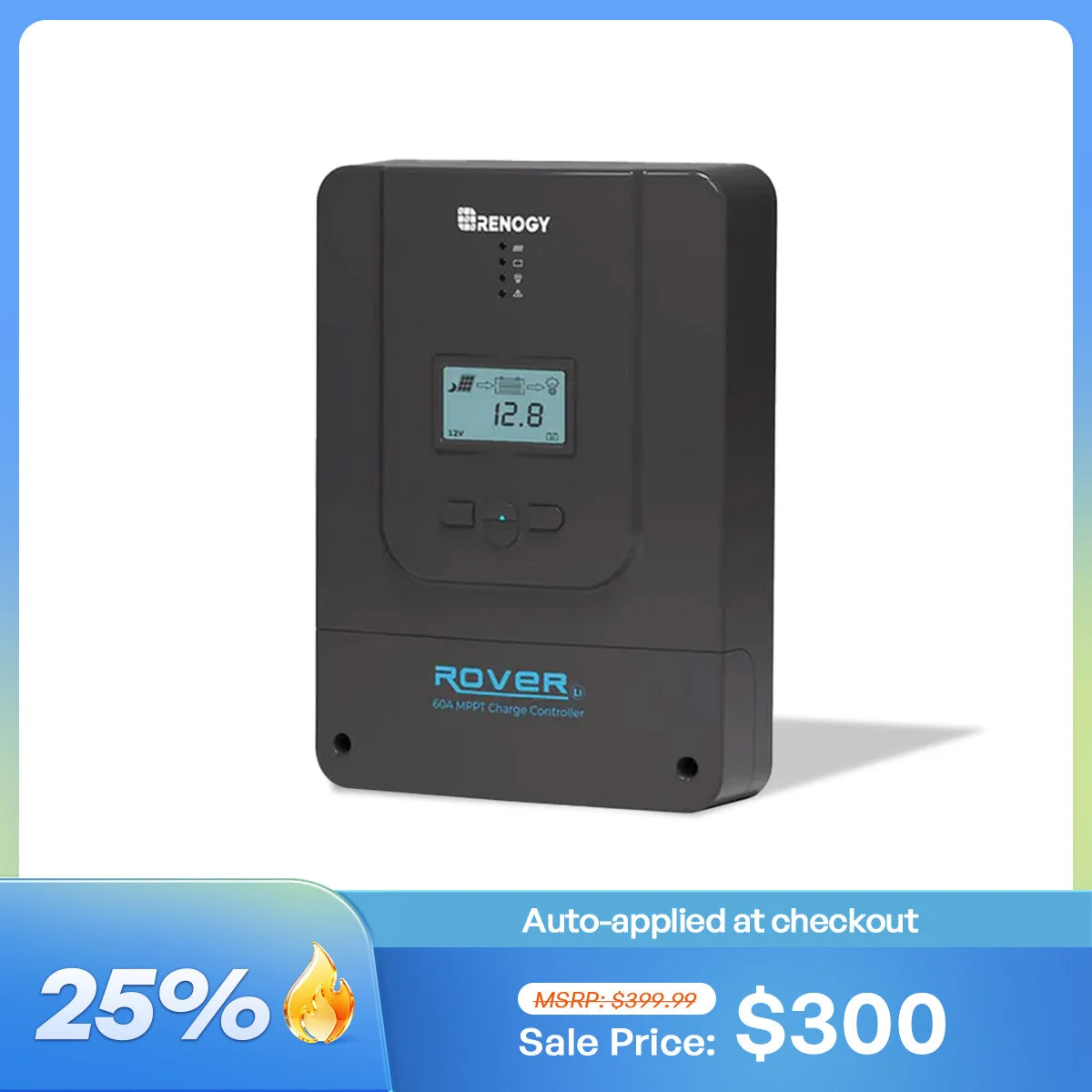 Product image for Rover 60 Amp MPPT Solar Charge Controller