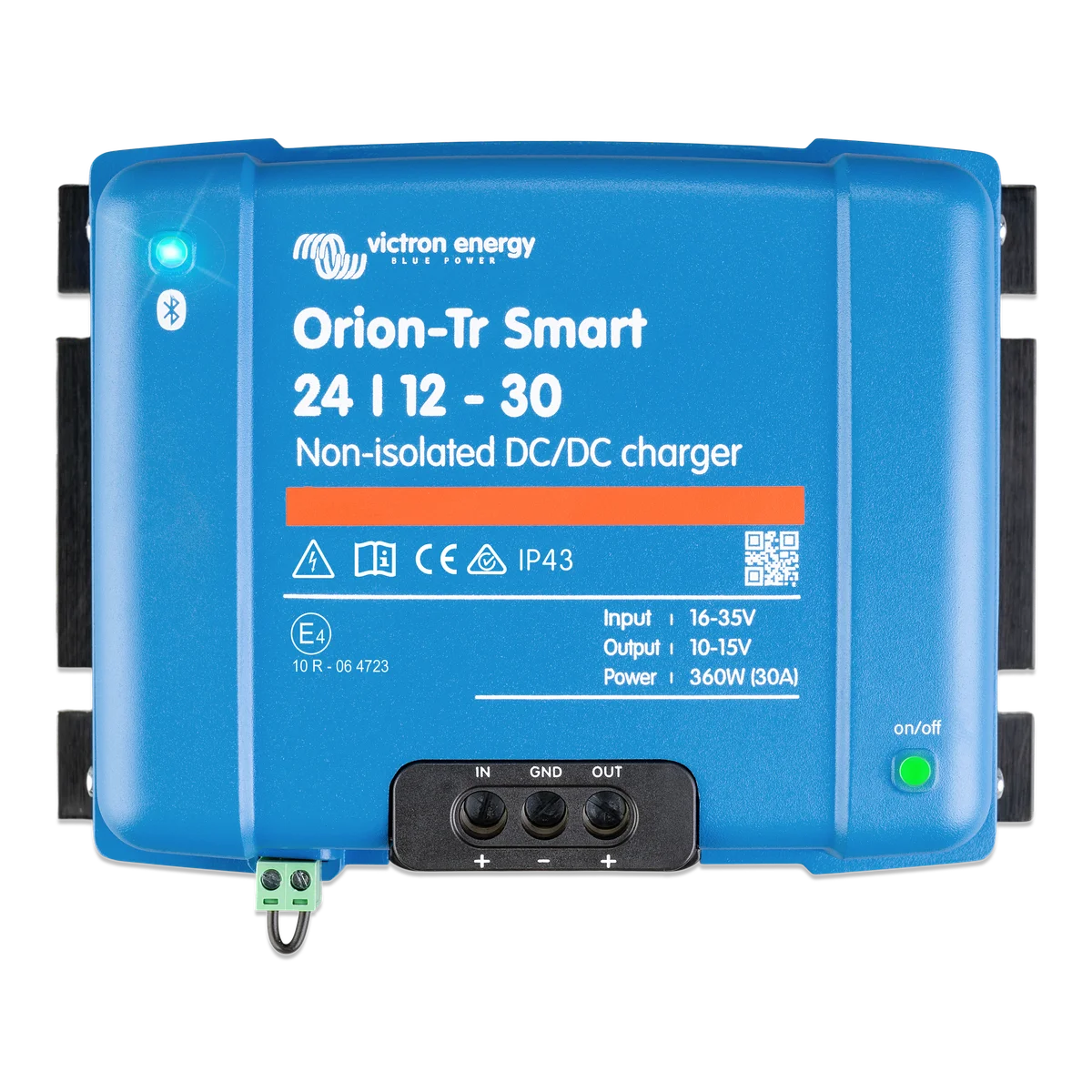 Product image for Victron Orion-Tr Smart 24/12 30A DC-DC Charger (Non-Isolated)